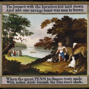 The Peaceable Kingdom, Edward Hicks, American, 1780 – 1849