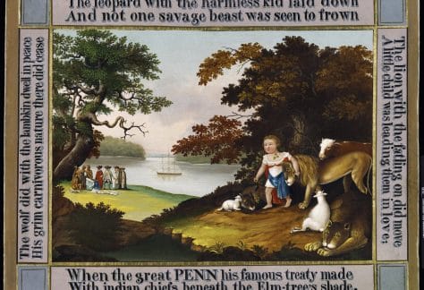 The Peaceable Kingdom, Edward Hicks, American, 1780 – 1849