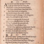 The vvhole Booke of Psalmes: faithfully translated into English metre ... . [Bay Psalm Book]. Cambridge [Massachusetts]: [Stephen Day], 1640. Rosenbach Museum & Library, A 640w